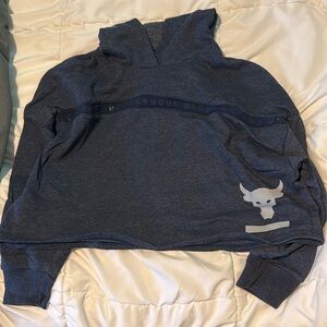 Cropped UA the rock Johnson hoodie